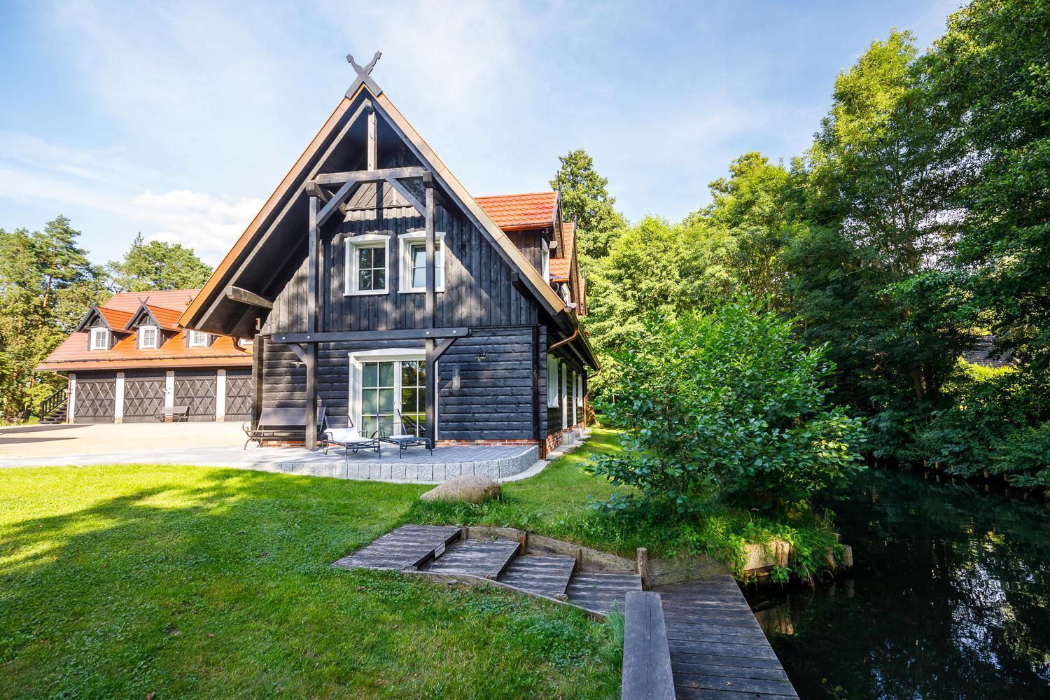 Spreewald Chalet Wohnung Burg  Extérieur photo